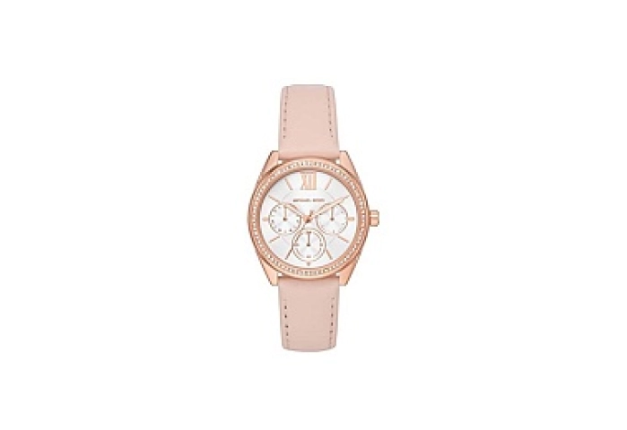 ANALOG WATCH 0 JWL GP LEATHER STRAP