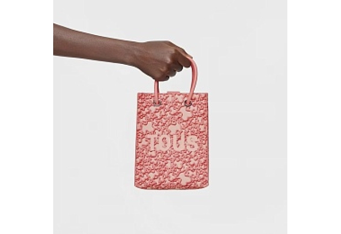 PVC.COT.PU,MINIHANDBAG K M EVOL CORAL