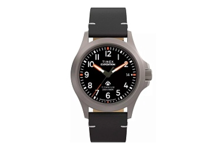 Expedition Titanium QA (38mm) Black Dial and Black