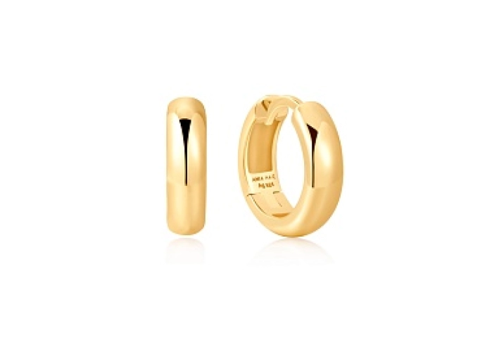 Gold Dome Band Huggies