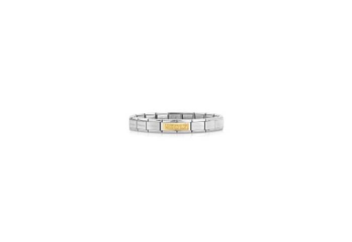 Composable DOUBLE Classic ENGRAVED  acciaio To the