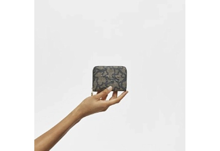 PVC.PU.PO.COT,COINPURSE M.K ICON BLACK-M