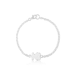 SILVER BRACELET 16CM