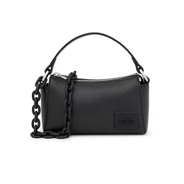 PU.CO,MINI HANDBAG T AMANDA BLACK