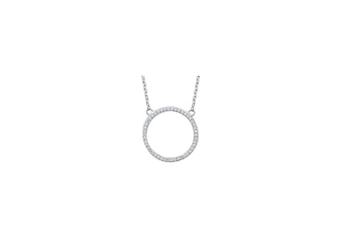 NECKLACERHODIUM PLATEDSILVERCZ925