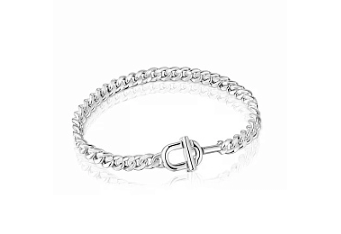 SILVER BRACELET 17,5 CM