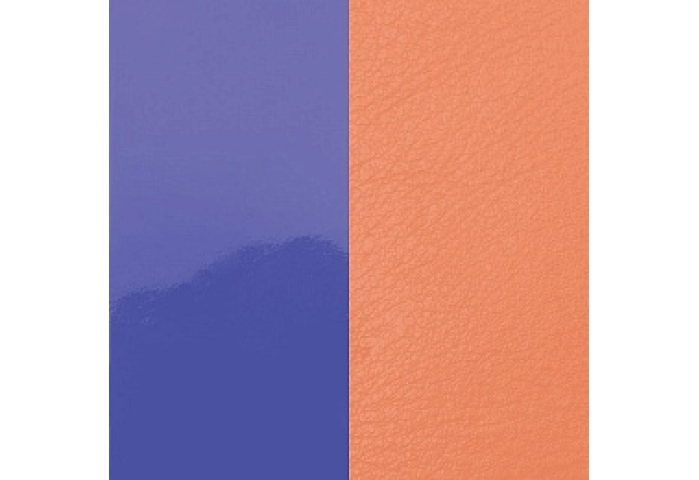 VINYL BAND FOR JEWELRY 8MM PATENT PURPLE / SALMON 