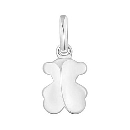 SILVER PENDANT BEAR 10.5MM