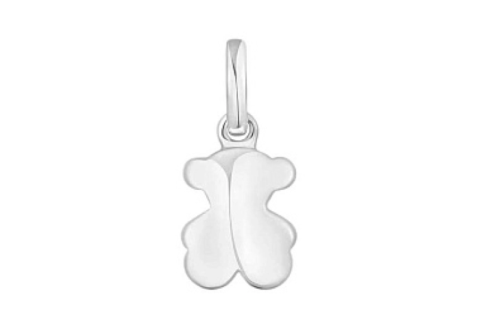SILVER PENDANT BEAR 10.5MM