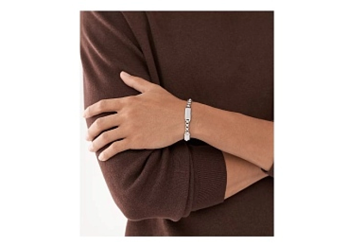 BRACELET BASE METAL WITH CZ