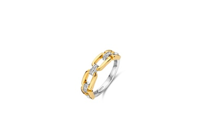 TI SENTO Ring Gilded