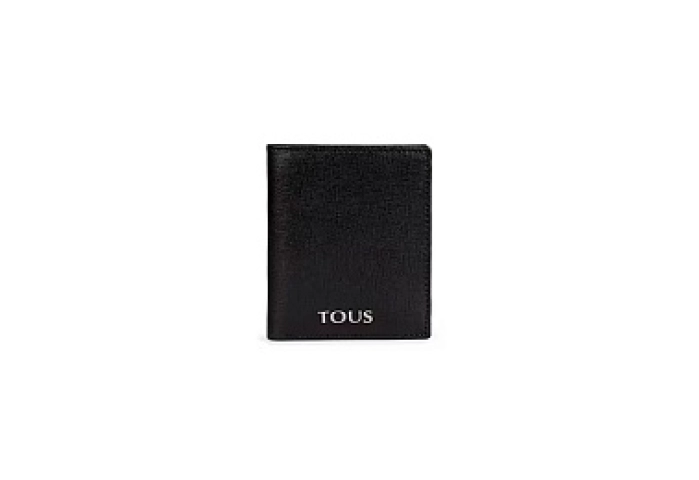 COW LEATHER, WALLET S.,BERLIN,BLACK