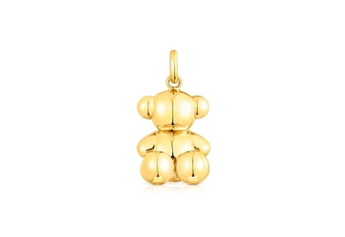 SILVER GOLD PLATED PENDANT 22MM