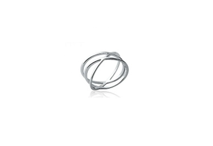 RINGPLATEDSILVER 925 RHODIUM