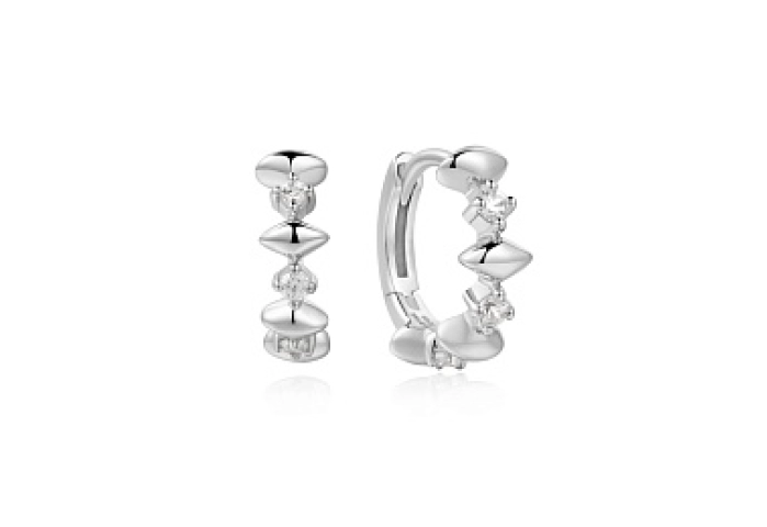 Silver Sparkle Huggies