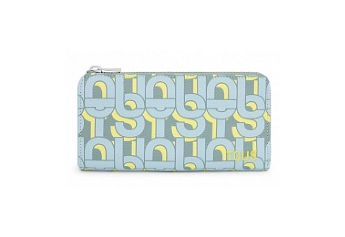 PVC.PU.COT,WALLET M.T MANIF LIGHT BLUE