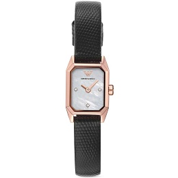 MOP ANLG WATCH 0 JWL GP LEATHER STRP