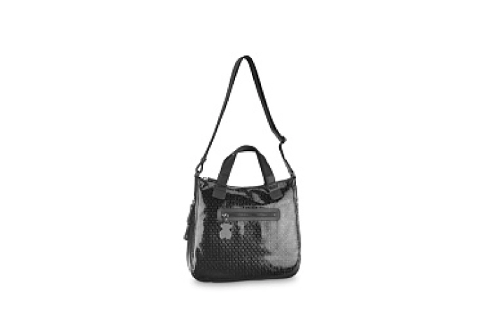PU,HANDBAG,AMBERANI LINDSAY,BLACK-BLACK
