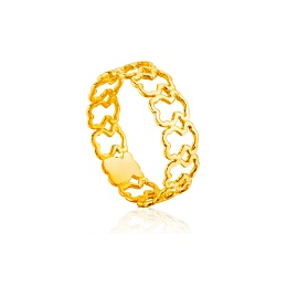 18KT GOLD RING BEARS N14