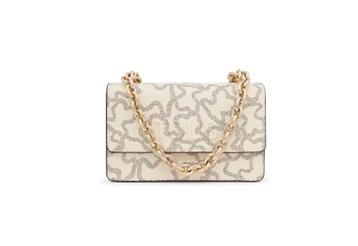PVC.PU.AL.CO,HANDBAG K ICON BEIGE-MULT