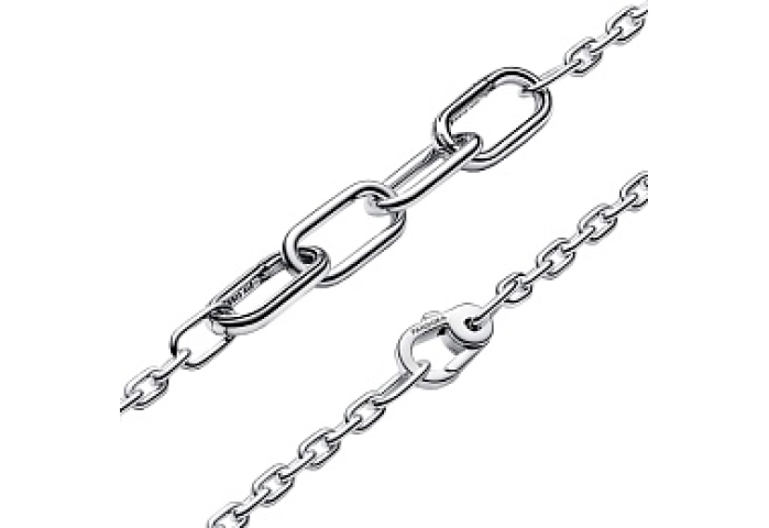 Sterling silver link bracelet
