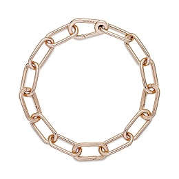 14k Rose gold-plated link bracelet /589588C00-4