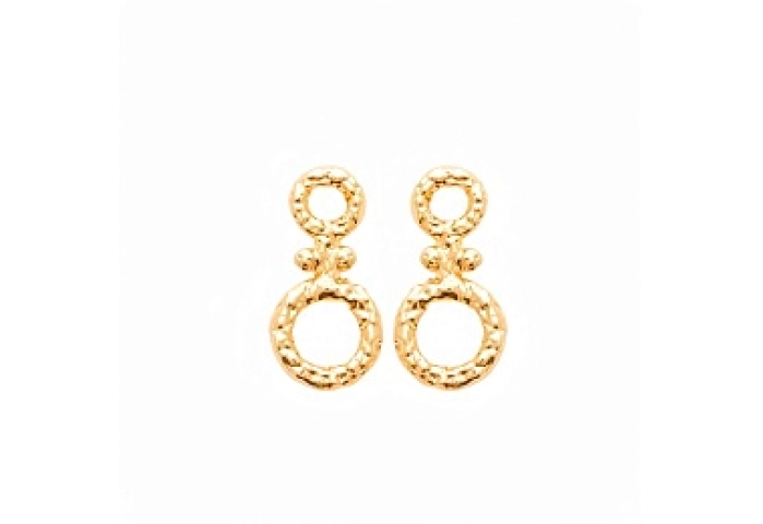 EARRINGS 18 KT GOLD PLATED