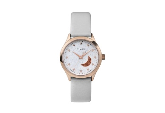 Celestial Rose Gold-tone Case with Gray