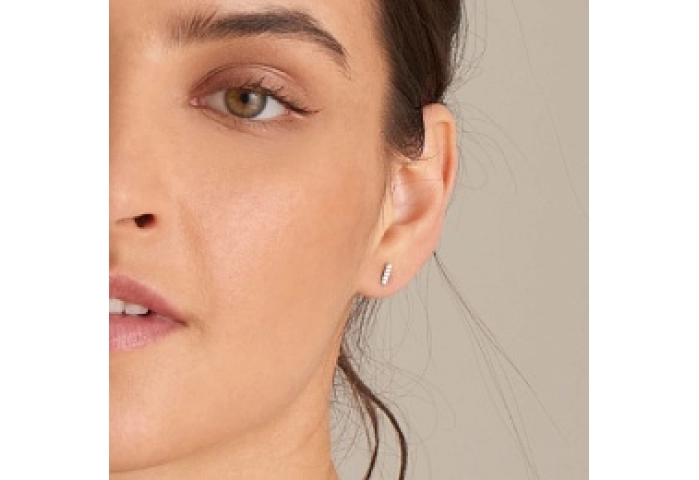 Glam Bar Stud Earrings