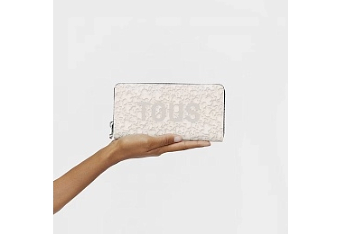 PVC.PU.COT,WALLET M.K M EVOL GREY LIGHT