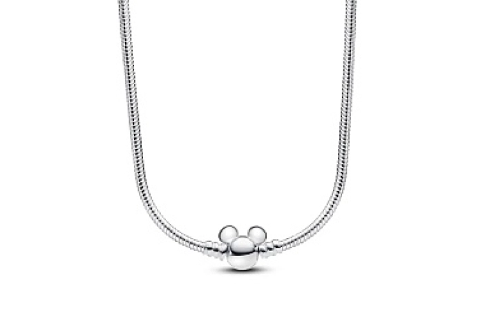 Disney Mickey Mouse sterling silver snake chain ne