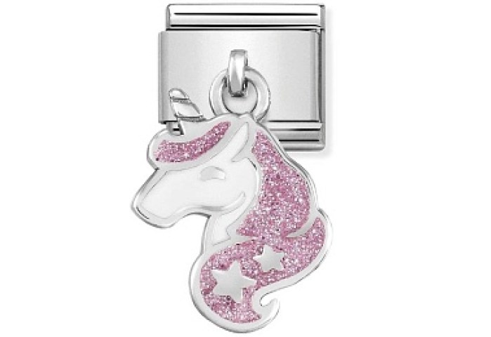 Composable Classic CHARMS acciaio Unicorno