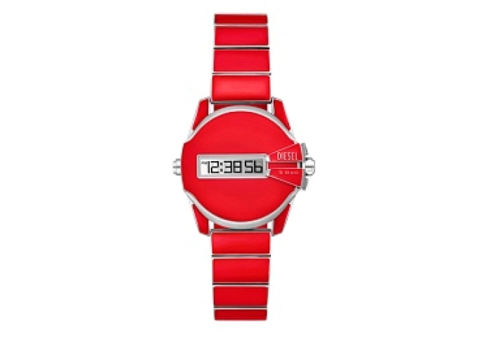 LI DIGITAL WATCH SS METAL BRCLT
