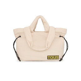 PU.POR.SIL,HANDBAG XL.T CAROL SOFT BEIGE