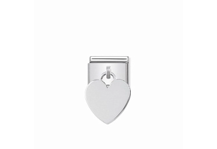 Composable Classic CHARMS PIATTI acciaio Pendente 