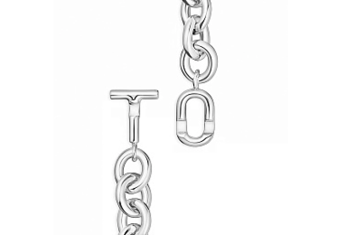 SILVER BRACELET MEDIU CLOSURE MANIFIESTO
