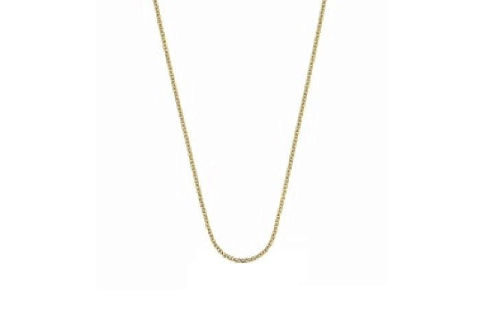 SILVER GOLD PLATED CHOKER 40-45CM
