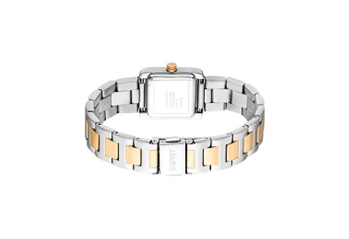 ESPRIT&Tone2 Hands,GoldSilverColorWomen3 ATM&Case,GoldWatch,ColorWhiteTwoMetalMOPToneDial,Bracelet,S