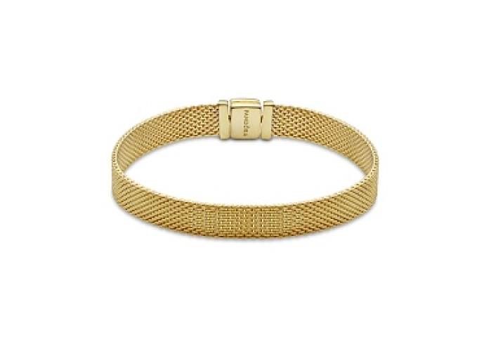 PANDORA Reflexions bracelet in 14k gold-plated
