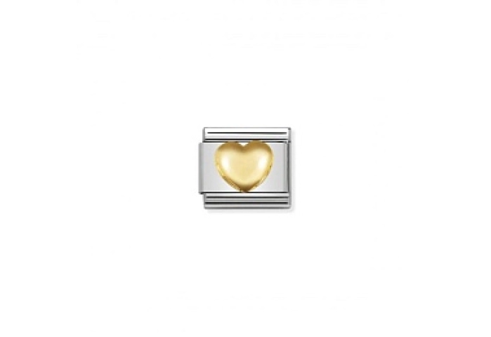 Composable Classic LOVE acciaio  Cuore bombato