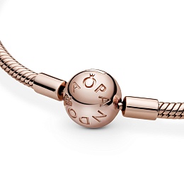 PANDORA Rose snake chain bracelet/Браслет PANDORA Rose