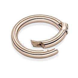 14k Rose gold-plated round connector/Соединительное звено