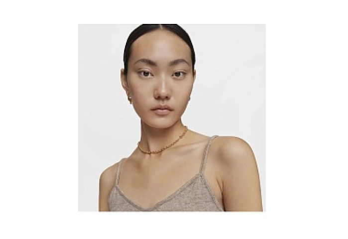 SILVER GOLD PLATED CHOKER 40CM