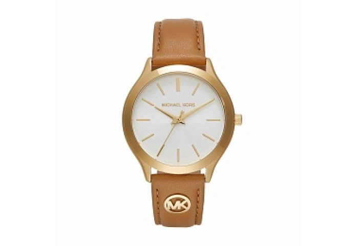 ANALOG WATCH 0 JWL GP LEATHER STRAP