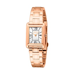 ESPRIT Women Watch, Two Tone Silver & Gold Color C