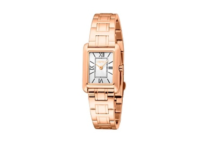 ESPRIT Women Watch, Two Tone Silver & Gold Color C