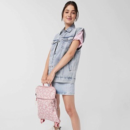 NYLON,BACKPACK,KN COLORES,PINK-PINK