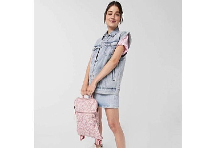 NYLON,BACKPACK,KN COLORES,PINK-PINK