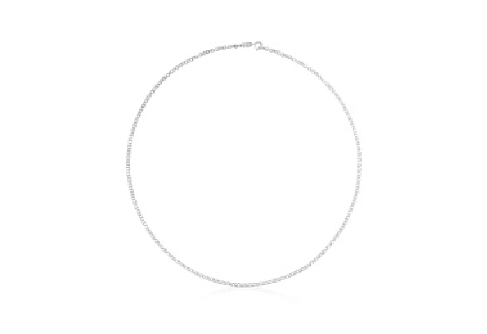 SILVER CHOKER 60CM