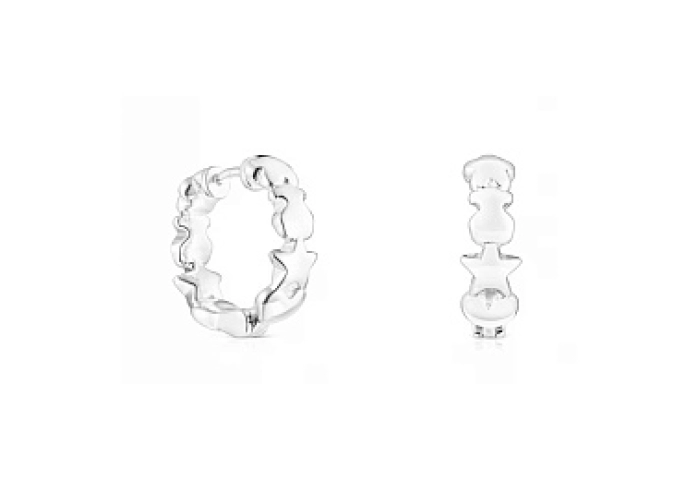 SILVER EARRING 16MM